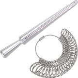 EarKings Ringmeter - Ringmaat meter voor elke Ringmaat - Ring sizer