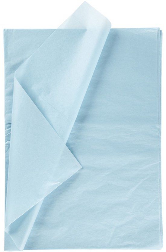 Creativ company CC Tissuepapier 50x70 cm Lichtblauw 25 vel