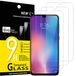 NEW'C Screen Protector voor Xiaomi Mi 9 SE, Mi Play, Gehard Glas | 3 Stuks, Transparant, 9H Hardheid, Krasbestendig, Zonder Bellen, HD Helder, Oleofobisch, Aanraakgevoelig