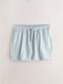 Next - Heren - Short van jersey met textuur - Lichtblauw
