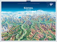 KOMPASS Südtirol, Alto Adige: Plano in der Rolle 1:300000: 374