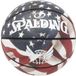 United Spalding Trend Sterren Strepen Rubber Basketbal