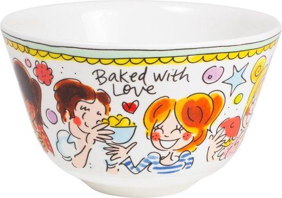 Blond Amsterdam Even Bijkletsen Kom - Ø14 cm - Mint