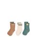 Little Dutch sokken (set van 3) Beige Jongens Katoen Meerkleurig - maat 20-22