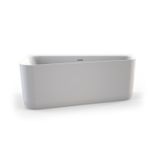 Plieger Ligbad back to wall Plieger Kansas asymmetrisch links 155 cm glanzend wit
