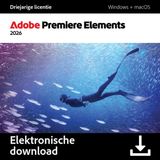 Adobe Photoshop & Premiere Elements 2026 - Foto's & Video's Bewerken - 3 Jaar Licentie - AI - Windows/Mac - Download