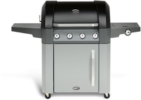 Boretti Forza Gas Barbecue - Roestvrijstaal - 3 Branders - Verrijdbaar