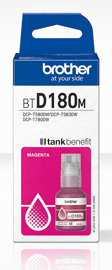 Brother BTD180M inktfles magenta (origineel)