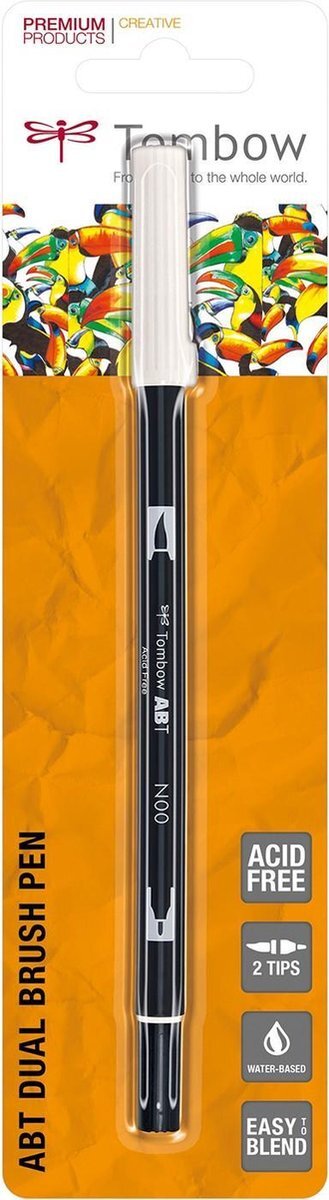 Tombow Brush pen ABT Dual Brush Pen, colourless blender, 1 pc., blister