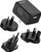 Lezyne International HE 2A USB Charging Kit Black Oplader