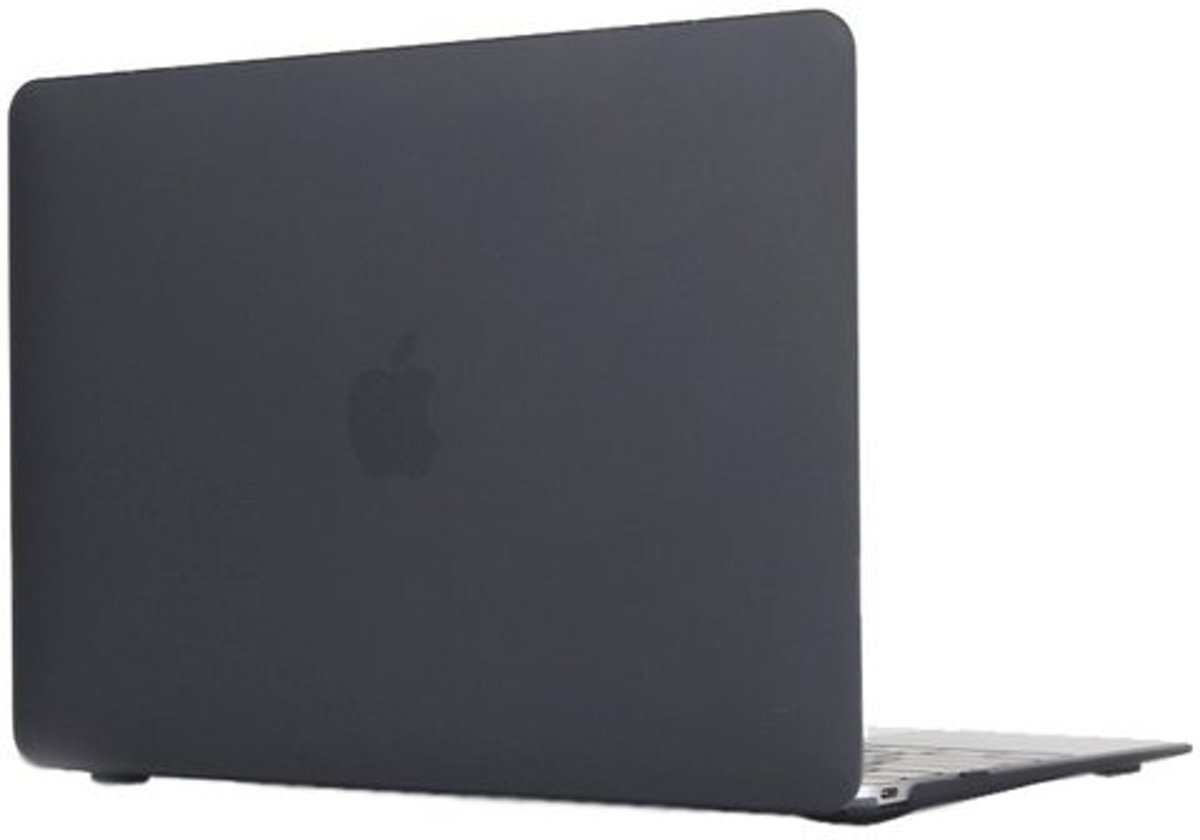 Mac-cover.nl MacBook 12 inch case - Zwart