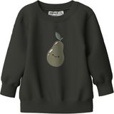 NAME IT NBMVONNE LS SWEAT BOX BRU Baby Vesten