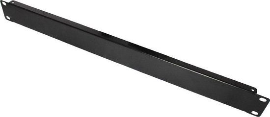 Good Connections GC-N0042 - Blank panel - Black - Steel - 1U - 48.3 cm (19) - 45 mm