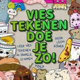 Vies Volt Schattig tekenen 3 - Vies tekenen doe je zo!