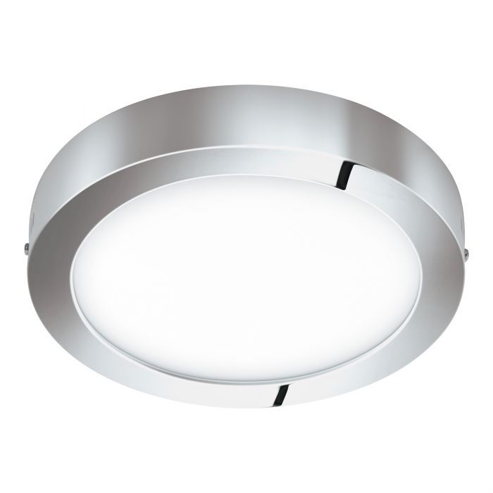 EGLO Fueva-c Plafondlamp - 2800 lumen - Wit/Chroom - Dimbbaar