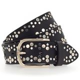 Vanzetti Leren Riem Belt 35MM W100 Black Zwart