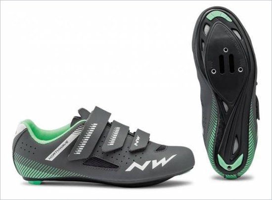 Northwave Core Women Racefietsschoenen - Maat 37 - Antraciet