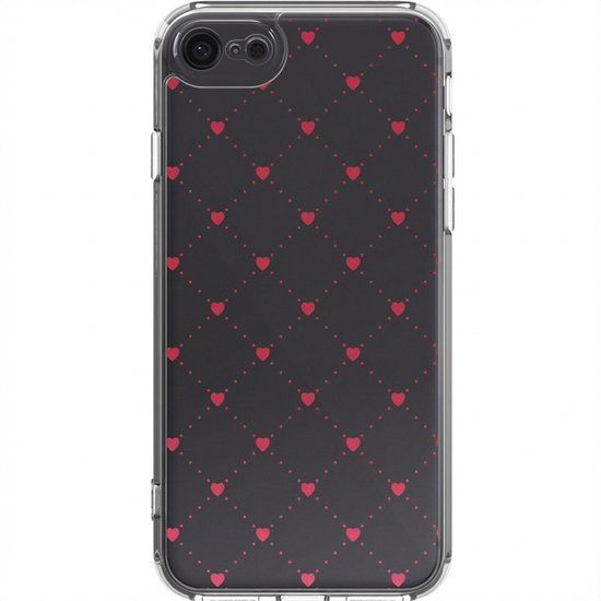 imoshion Hoesje - Geschikt voor Apple iPhone SE (2022) / SE (2020) / 8 / 7 - Design hoesje - Crush Check