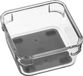 Secret de Gourmet 5Five Keuken lade organizer bakje - Set van 2x stuks - 1-vaks - Tidy Smart serie - kunststof - 9 x 9 x 4,5 cm