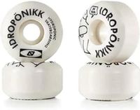 Centrano Hydroponic skateboard wielen voor volwassenen, wit, 55 mm