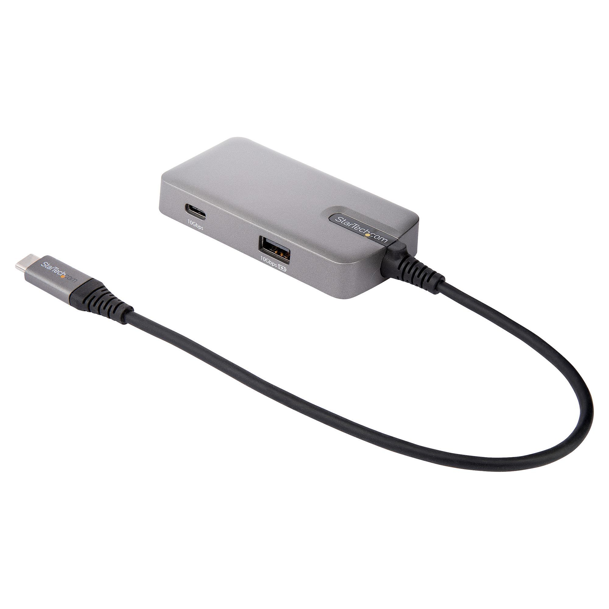 StarTech USB-C Multiport Adapter - 4K 60Hz HDMI 2.0, 100W PD, 3x USB 3.2, Mini Dock