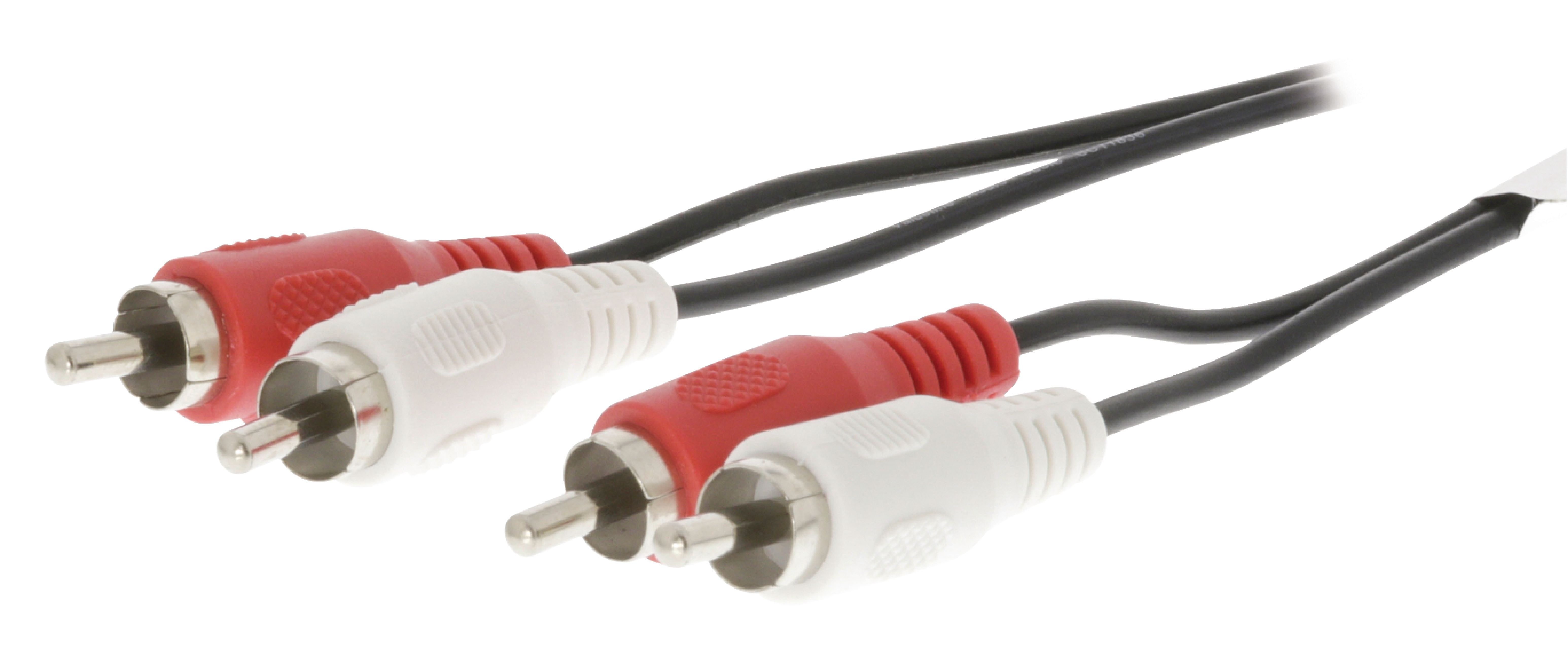 Valueline VLAT24200B15 - RCA kabel - 1.5m - Zwart