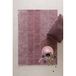 Studio LIVIT Adeline 230x160 cm donkerrood/roze grafisch hoogpolig wollen vloerkleed