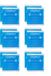 Relaxdays hot cold packs - set van 12 - herbruikbaar - 14 x 13 cm - gelpacks