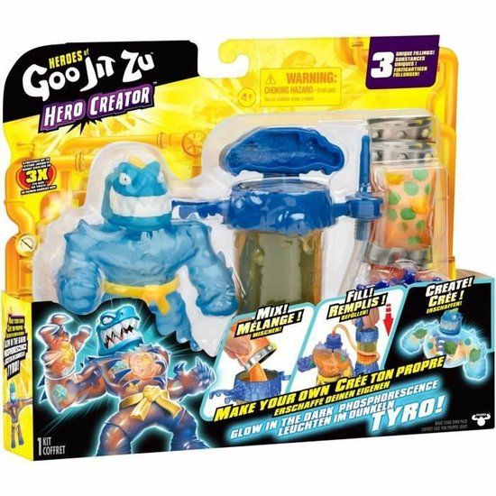 Heroes Of Goo Jit Zu Creator x-ray Tyro Beeldje - 11 cm