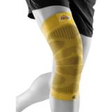 BAUERFEIND NBA Sport compressieknieband Geel/Lakers XL Textiel Gemiddelde ondersteuning