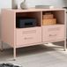 Maison Exclusive - Meuble TV Rose 68x39x50,5 cm Acier