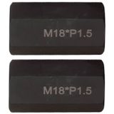 KS Tools 460.1774 Set schroefdraadadapters, M18 x 1,5 x 65 mm, 2 dlg