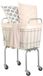 Merkloos Compacte Wasmand op Wielen - 38L - Cremewit