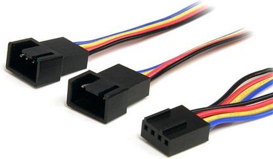 Startech FAN4SPLIT12 Ventilator Splitter Kabel 0.31m