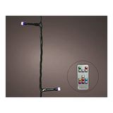 Zarivy 24,9 m LED-lichtketting met 200 leds, dansend, waterdicht (IP44), afstandsbediening