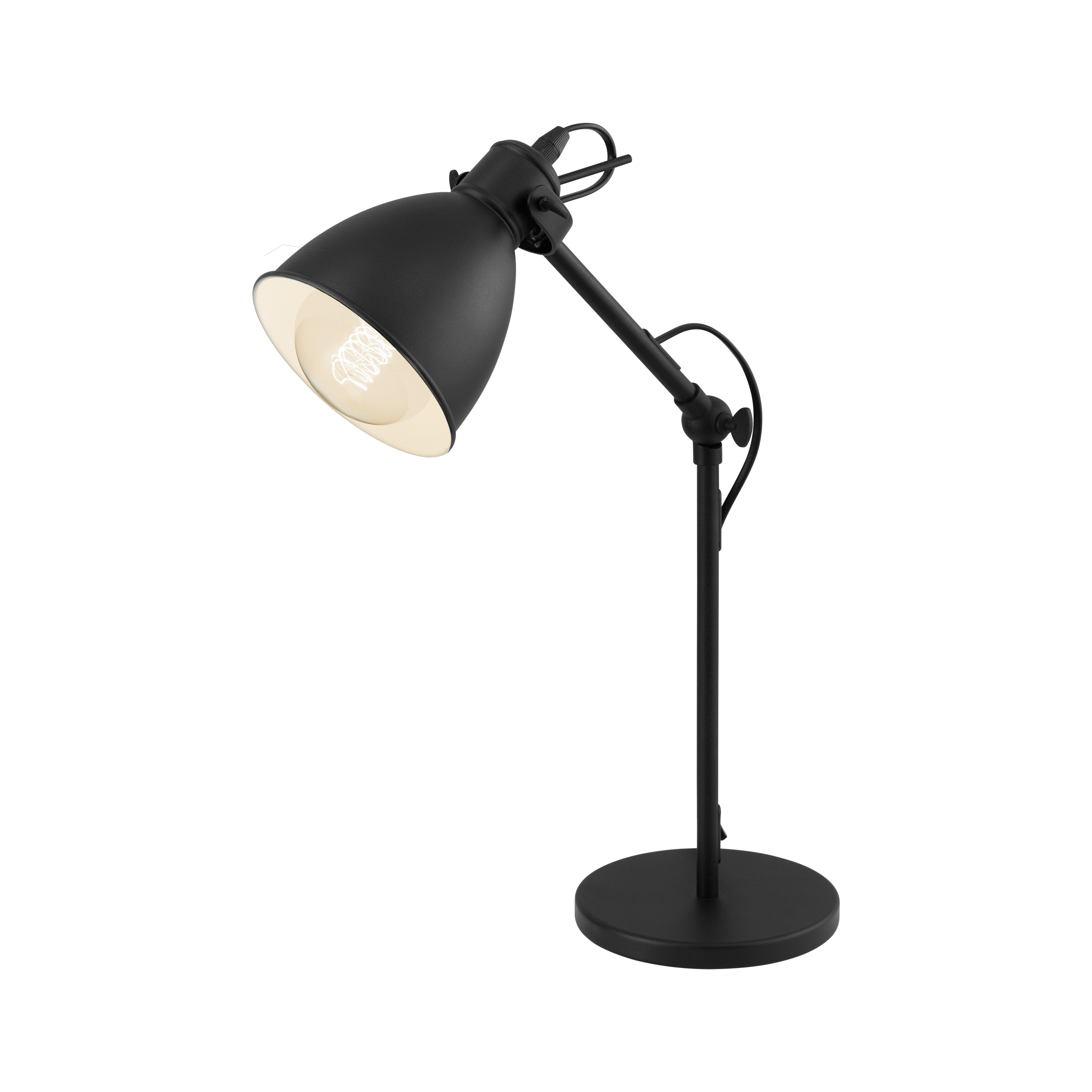 EGLO Priddy - Tafellamp - 42,5 cm - Staal - E27 - 2400 g - 49469