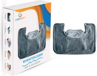 LifeShift Coussin chauffant pour le cou et les épaules 58x42cm - 6 niveaux de chaleur, Minuterie, Lavable