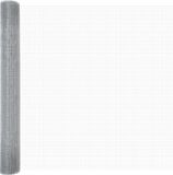 vidaXL Gelast gaashek 1000 x 140 cm Zilver