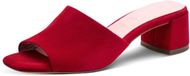 Tamaris - Dames - Muiltjes - Rood - Imitatieleer - 42 EU