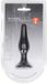 Shots BV Bouchon anal en silicone fin - S - Noir