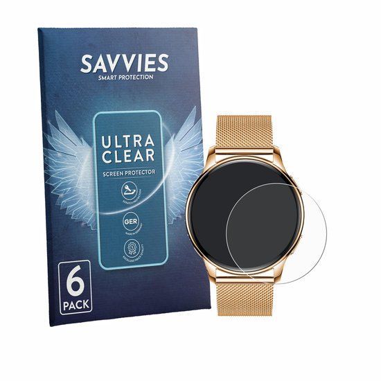 Savvies Screenprotector voor Siltcon Aurea SI151 - Folie Beschermfolie transparant 6 Stuks