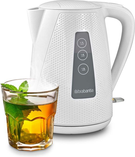 Brabantia BBEK1013KWH - Waterkoker - 1.7 liter - 2200W - Wit