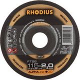 Rhodius FT26 208724 Set de disques de coupe 25 pc. Inox, Acier