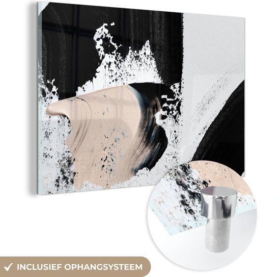 MuchoWow® Glass Painting 30x20 cm - Acrylic Glass Painting - Multicolor - Modern Design