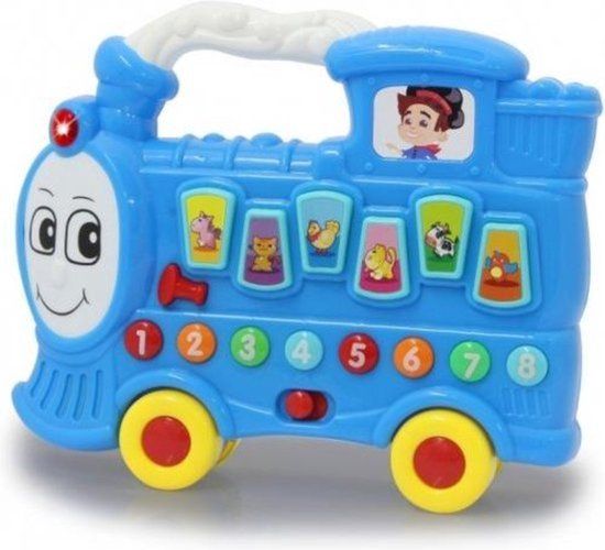 Jamara Muzieklocomotief tschu tschu blauw
