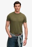 Superdry SD&Co Logo Geborduurde T-shirt Heren XL Olijfgroen