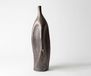 Norevo Vase B18 x T18 x H61 cm Aluminium Hämatit Gegossen