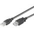 Goobay USB 2.0 AA 500 LC HiSpeed, 5m, zwart