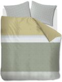 Beddinghouse Bernou dekbedovertrek - Tweepersoons - 200x200/220 - Groen