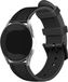 Strap-it Nylon bandje hybrid nylon geschikt voor Huawei Watch GT 3 42mm / Huawei Watch GT 3 Pro 43mm / Huawei Watch GT 2 42mm / Huawei Watch GT - 42mm - Zwart